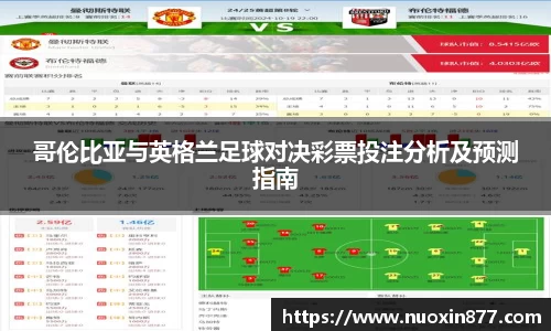 哥伦比亚与英格兰足球对决彩票投注分析及预测指南